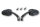 HIGHSIDER pro Spiegel Victory Schwarz (Paar)
