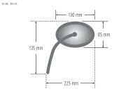HIGHSIDER smart Spiegel Booster 2 Schwarz