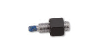 HIGHSIDER pro Spiegeladapter Schwarz M10 x 1,25 mm auf M6 (1Stck)