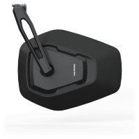 HIGHSIDER pro Lenkerendenspiegel Esagano-RS Schwarz/Schwarz Kurz (1Stck)