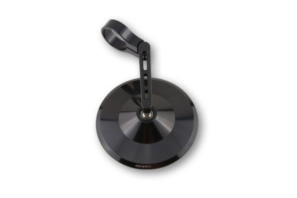 HIGHSIDER pro Lenkerendenspiegel Montana 2 Schwarz Kurz (1Stck)