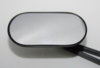 HIGHSIDER smart Lenkerspiegel Schwarz Oval (Paar)