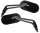 HIGHSIDER smart Lenkerspiegel Schwarz Oval (Paar)