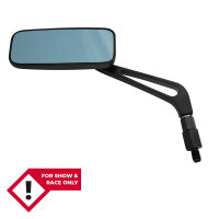 HIGHSIDER smart Lenkerspiegel Schwarz Rechteckig