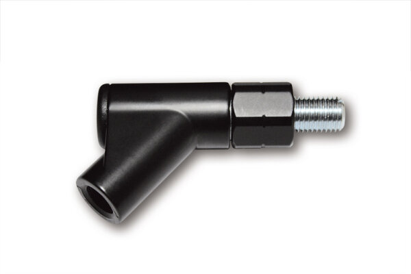 HIGHSIDER smart Spiegeladapter Schwarz M10x1,25, Linksgewinde