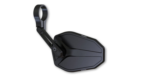 HIGHSIDER pro Lenkerendenspiegel Victory-Slim Schwarz Kurz (1Stck)