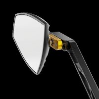 HIGHSIDER pro Spiegel Wave Schwarz/Gold (Paar)