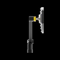 HIGHSIDER pro Spiegel Wave Schwarz/Gold (Paar)