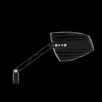 HIGHSIDER pro Spiegel Wave Schwarz/Schwarz (Paar)