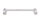 HIGHSIDER pro Cross-Bar Lenkerstrebe Silber Zweiteilige Schellen