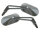 HIGHSIDER smart Lenkerspiegel Chrom Oval