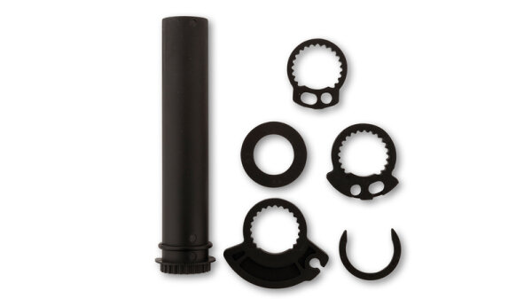 HIGHSIDER smart Gasdrehhülse Schwarz Für 7/8 Zoll Lenker (1Stck)