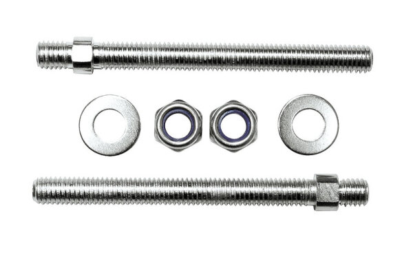 HIGHSIDER pro Spiegeladapter Chrom Für diverse Roller, zB Peugeot