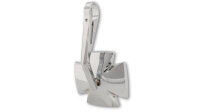 HIGHSIDER pro Lenkerendenspiegel Iron Cross Chrom (1Stck)