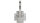 HIGHSIDER pro Lenkerendenspiegel Iron Cross Chrom (1Stck)