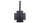 HIGHSIDER pro Lenkerendenspiegel Iron Cross Schwarz (1Stck)