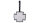HIGHSIDER pro Lenkerendenspiegel Iron Cross Schwarz (1Stck)
