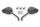 HIGHSIDER pro Spiegel Phoenix 1 Schwarz (Paar)