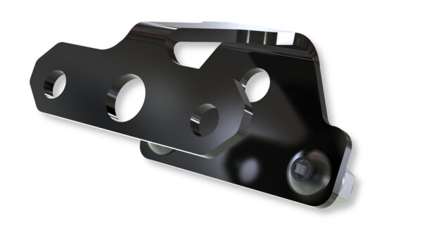 HIGHSIDER pro Kennzeichenhalter Schwarz XL (1Stck)