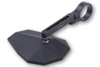 HIGHSIDER pro Lenkerendenspiegel Stealth-X5 Schwarz Kurz (1Stck)