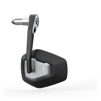 HIGHSIDER pro Lenkerendenspiegel Esagano-RS EVO Schwarz/Silber (1Stck)