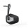 HIGHSIDER pro Lenkerendenspiegel Esagano-RS EVO Schwarz/Silber (1Stck)