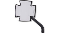 HIGHSIDER pro Spiegel Iron Cross Schwarz (Paar)