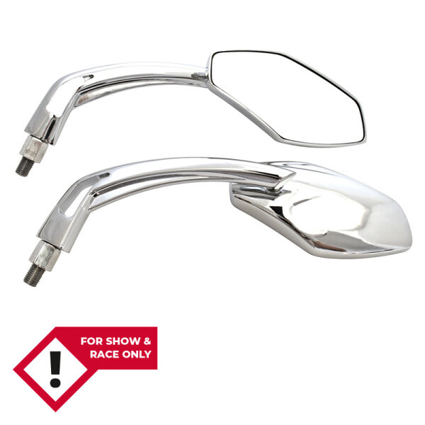 HIGHSIDER smart Lenkerspiegel Luca Chrom