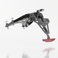 HIGHSIDER pro Kennzeichenhalter Akron-RS Pro Husqvarna Svartpilen / Vitpilen 401