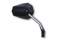 HIGHSIDER pro Spiegel Stealth -X3 Schwarz Mit LED Positionslicht (Paar)