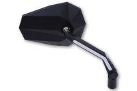 HIGHSIDER pro Spiegel Stealth -X3 Schwarz Mit LED Positionslicht (Paar)