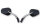 HIGHSIDER pro Spiegel Stealth -X3 Schwarz Mit LED Positionslicht (Paar)