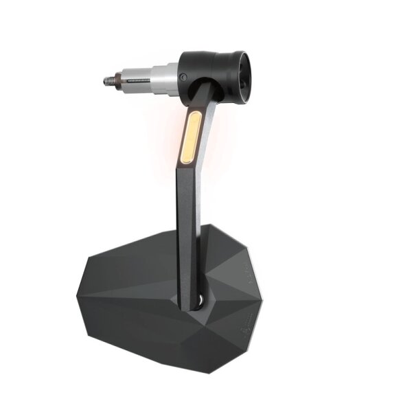HIGHSIDER pro Lenkerendenspiegel Stealth-RIM X7 Schwarz Mit LED Blinker