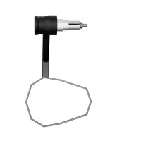 HIGHSIDER pro Lenkerendenspiegel Stealth-RIM X7 Schwarz Mit LED Blinker