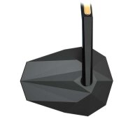 HIGHSIDER pro Lenkerendenspiegel Stealth-RIM X7 Schwarz Mit LED Blinker
