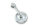 HIGHSIDER pro Lenkerendenspiegel Classic Chrom (1Stck)