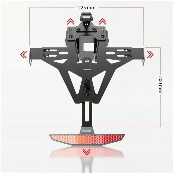 HIGHSIDER pro Kennzeichenhalter Akron-RS Pro Honda CB 500 F / CBR 500 R