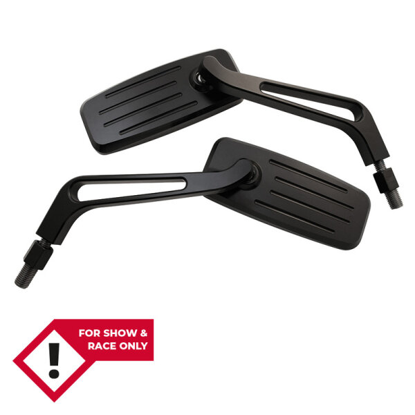 HIGHSIDER pro Spiegel Action Schwarz (Paar)