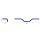 HIGHSIDER pro Flat Track L14 Lenker Chrom 1 Zoll, 90 mm