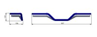 HIGHSIDER pro Flat Track Lenker Stahl Schwarz