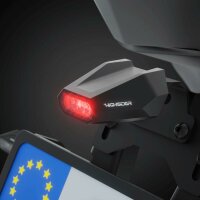 HIGHSIDER pro Split-V LED Rücklicht Schwarz/Transparent E-Geprüft (1Stck)