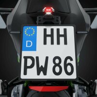 HIGHSIDER pro Split-V LED Rücklicht Schwarz/Transparent E-Geprüft (1Stck)