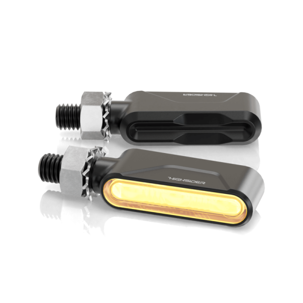 HIGHSIDER pro Ventura-Trek LED Blinker 1in1, Matt-Schwarz (Paar)