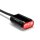HIGHSIDER pro Split-RS LED Rücklicht Schwarz/Transparent E-Geprüft (1Stck)
