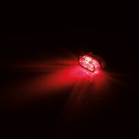 HIGHSIDER pro Little Star_MX Pro LED 3in1 Blinker-Rücklicht-Kombination Modul Linse Rauchgrau (Paar), Hinten