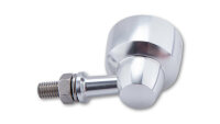 HIGHSIDER pro Classic-X1 LED Indicator Gehäuse Silber / Linse Rauchgrau (Paar), Vorn & Hinten
