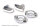 HIGHSIDER pro Blinkerhalter-Set M8 Für 38-41 mm