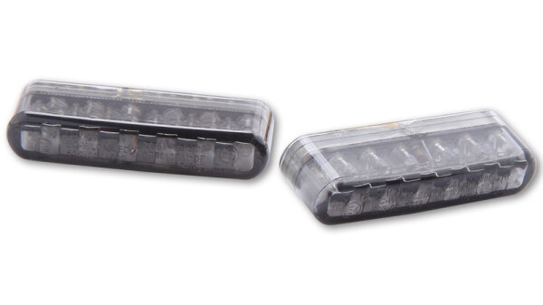 HIGHSIDER smart Shorty LED Einbaublinker Getönt E-Geprüft (Paar)