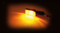 HIGHSIDER smart Mini Blinker Schwarz/Orange E-Geprüft (Paar)