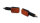 HIGHSIDER smart Mini Blinker Schwarz/Orange E-Geprüft (Paar)
